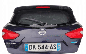 Klapa tył tylna pokrywa bagażnika szyba nissan pulsar C13 2014-2018 1