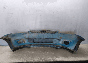 Zderzak przód przedni ford fiesta MK.6 6 vi lift fl 36 niebieski błękitny halogeny 7