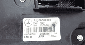 Mercedes W218 przetwornica moduł lampy xenon ils A2189009003 6
