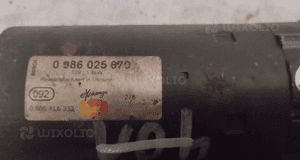 ROZRUSZNIK FIAT DOBLO II OPEL COMBO D 1.6 JTDM 0986025670 2