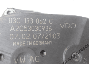 Przepustnica vw seat skoda 1.4 16V bxw 03C133062C 2