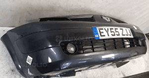 Zderzak przód przedni renault megane ii 2 TEB66 szary grafit halogeny 1