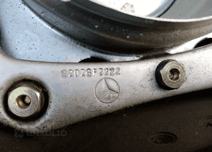 Kierownica skóra oryginał Mercedes ML W168 8