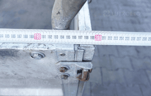 Paka skrzynia ładunkowa aluminiowa 275 x 200 bus dostawczy doka kontener 8