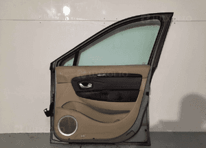 } DRZWI PRZÓD PRZEDNIE PRAWE RENAULT SCENIC 3 III TEKNG SZARE 7