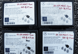 MERCEDES oryginalne śruby zabezpieczające KOMPLET 1