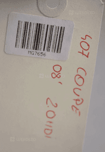 Peugeot 407 Coupe 2.0 HDI zbiornik płynu spryskiwaczy 2008 3