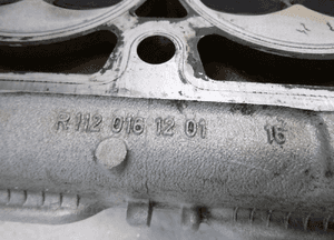 Mercedes W163 W220 W211 W210 3.2 V6 głowica lewa 11