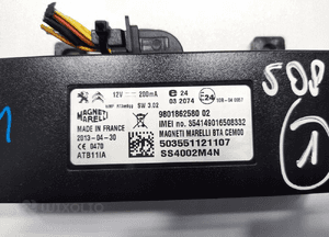 MODUŁ STEROWNIK BLUETOOTH PEUGEOT 508 I RXH 9801862580 2010-2014 4