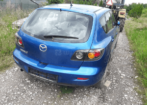 Mazda 3 BK 03-09 Klapa tylna szyba tylna pas w kolor 27B 1