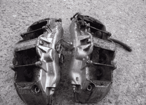 Mercedes W221 S63 zacisk zaciski przód brembo kpl 1