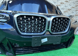 Maska błotniki zderzak pas przedni chłodnice lampy bmw X3 X4 G01 G02 416 2