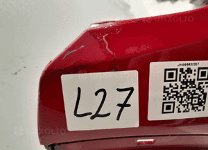 } ZDERZAK PRZÓD PRZEDNI HONDA CIVIC VIII 8 UFO R81 CZERWONY 4