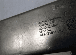 Audi A4 A5 A6 A8 Q7 2.7 3.0 tdi chłodniczka spalin zawór egr z chłodnicą układ chłodzenia silnika 9