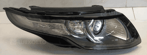 Range rover evoque L538 lampa prawa z przetwornicą moduł xenon 12 pin 2