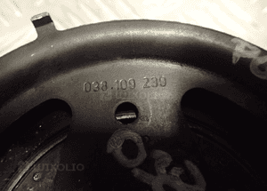 Koło rozrządu VW SEAT AUDI 038109111E 038109239 RADOM 2