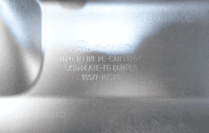 Hyundai tucson iv n-line 2020- listwa spoiler dokładka zderzaka przód 8