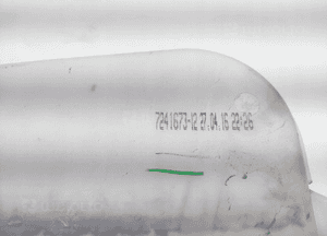 Zbiorniczek płynu spryskiwaczy bmw 1 ii F20 F21 7241673 2015-2019 lift 5