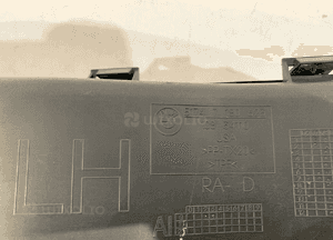 BMW E71 Kanał powietrza hamulca L 7180623 - 13759 4
