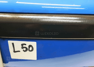 Zderzak przód przedni do volkswagen vw polo 9N LA5F niebieski 2