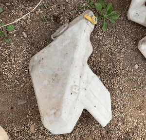 mercedes A 168 vaneo 414  zbiorniczek spryskiwaczy płynu pompka 1