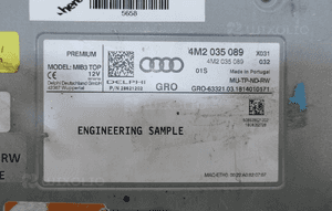 Audi czytnik multimedialny nawigacja MIB3 4M2035089 5