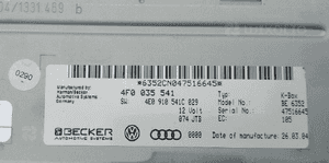 Audi A6 C6 tuner radia 4F0035541 4F0035541L 3