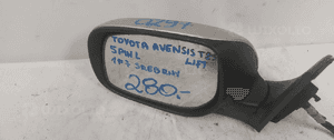 Lusterko elektryczne toyota avensis T25 lift lewe 5PIN 1E7 srebrny 1