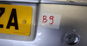 ! ZDERZAK TYŁ TYLNY  DO CITROEN C4 EZRC SREBRNY 2