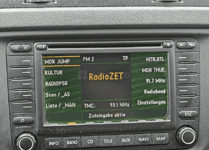 Skoda Octavia II 2 radio CD Navi nawigacja 2