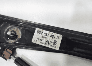 Podnośnik mechanizm szyby lewy przód przedni volkswagen golf vii 5G4837461G 4