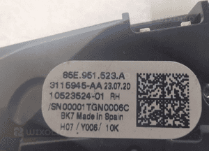 Audi Q6 e tron przycisk multifunkcja 85E951523A 4
