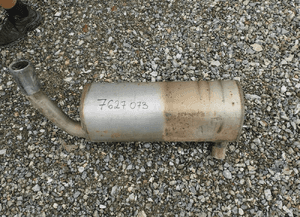 BMW F30 F31 F32 F36 TŁUMIK WYDECH UKŁAD 7627073 2