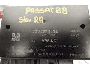 Instalacja hak holowniczego + moduł vw passat B8 3G1055204 / 5Q0907383L 6
