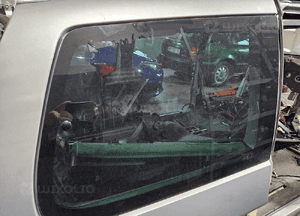 Peugeot 807 Citroen C8 szyba boczna tył tylna  lewa prawa 4