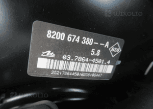 Pompa hamulcowa serwo renault clio iii 3 8200674380 2005- 2