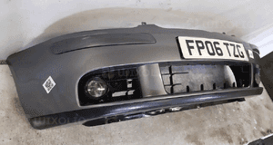 Zderzak przód przedni do vw volkswagen golf 5 v LA7T szary halogeny 4