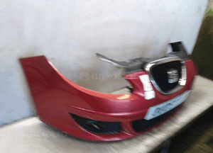 Zderzak przód przedni seat altea LS3X bordo bordowy halogeny 5