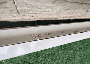 Listwa progowa prawa bmw 5 G30 G31 m pakiet 3