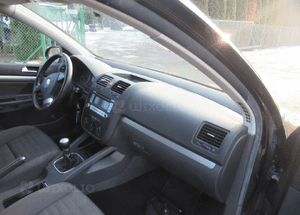 Deska konsola poduszki pasy sensor vw golf 5 v 2003 3D 5D 2