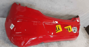 Zderzak tył tylny do opel corsa d 3D 3 drzwi hb Y547 czerwony 4