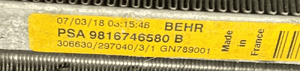 CHLODNICE KOMPLET PEUGEOT 308 II 2 T9 1.2 THP ORG 5