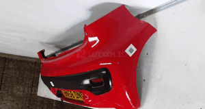 Zderzak tył tylny do citroen C1 kjh czerwony 3