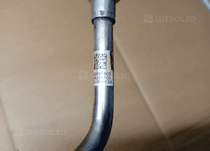 Przewód rurka smarująca dopływu oleju olejowa turbiny BMW M5 G30 F90 4.4 7934654 5