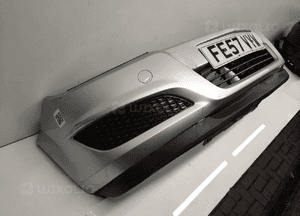 Zderzak przód przedni opel astra h 3 iii lift fl Z157 srebrny 5