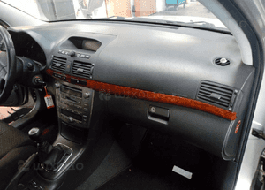 Toyota Avensis T25 deska konsola airbag poduszka kierowcy pasażera 4