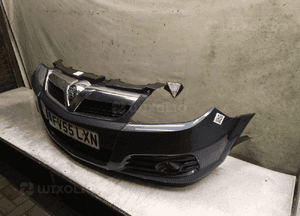Zderzak przód przedni opel vectra c lift fl Z168 szary grafitowy 4