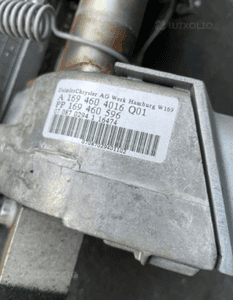 Mercedes b 245 a 169  sztyca kierownicy krzyżak 3