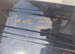 Vw crafter 7C man tge drzwi przesuwne lewe 2