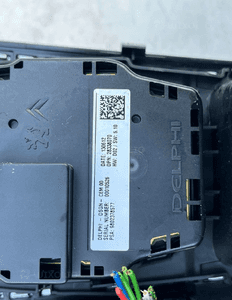 Panel sterowania radia ramka tunelu tunel peugeot 508 i 9686453977 8